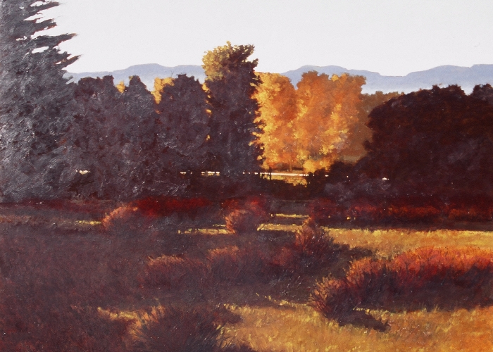 Bitterroot, Autumn, Fine Oil Painting