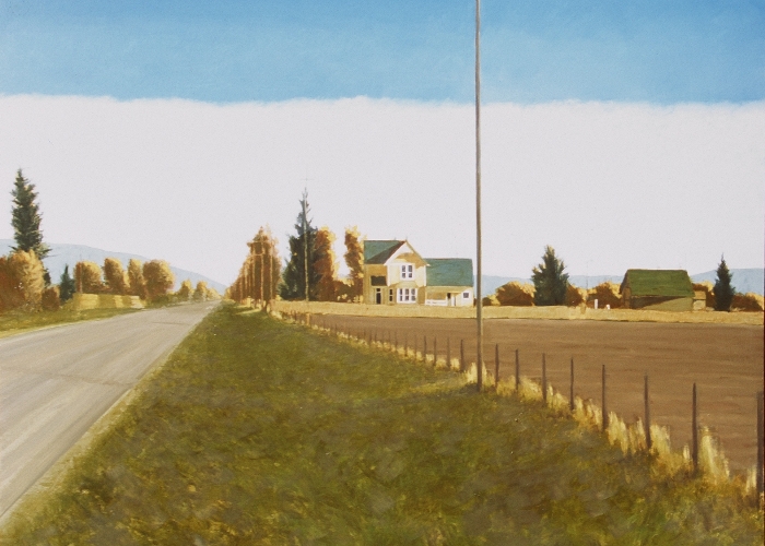 East Side Highway, Fine Oil Painting