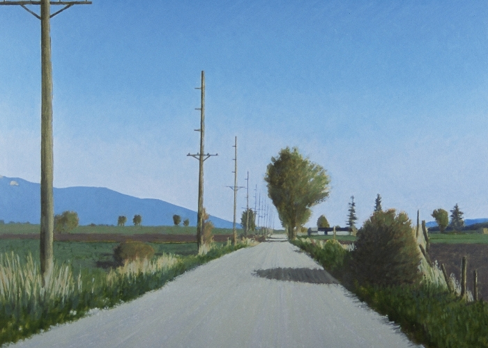 Stockfarm Road, Fine Oil Painting